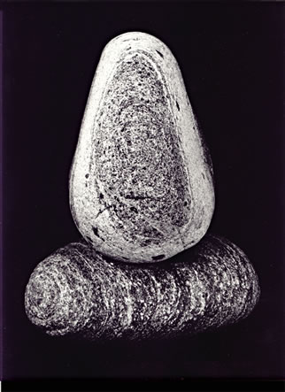 Balanced Stone Oval perpendicular